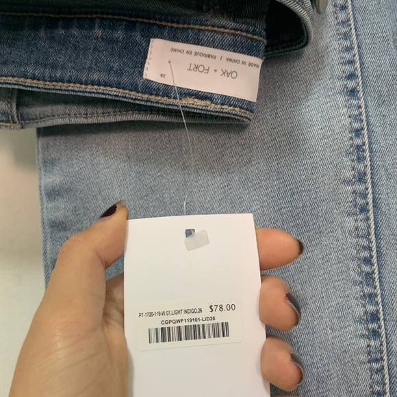 👖Oak & Fort Straight Leg Jeans (NWT) - Picture 4 of 9